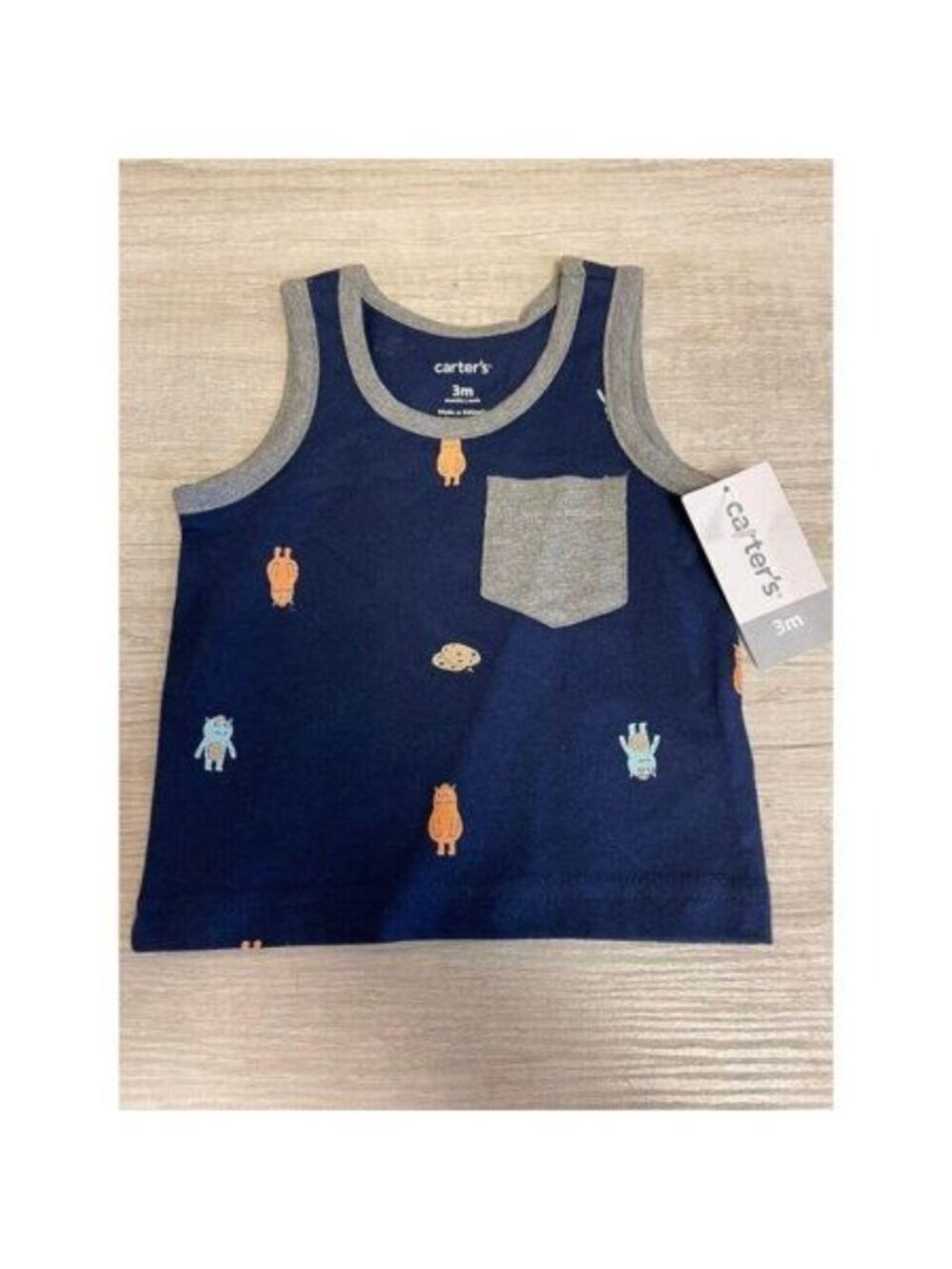 Boys Tank Tops Cookie Monster 9 Months Carters